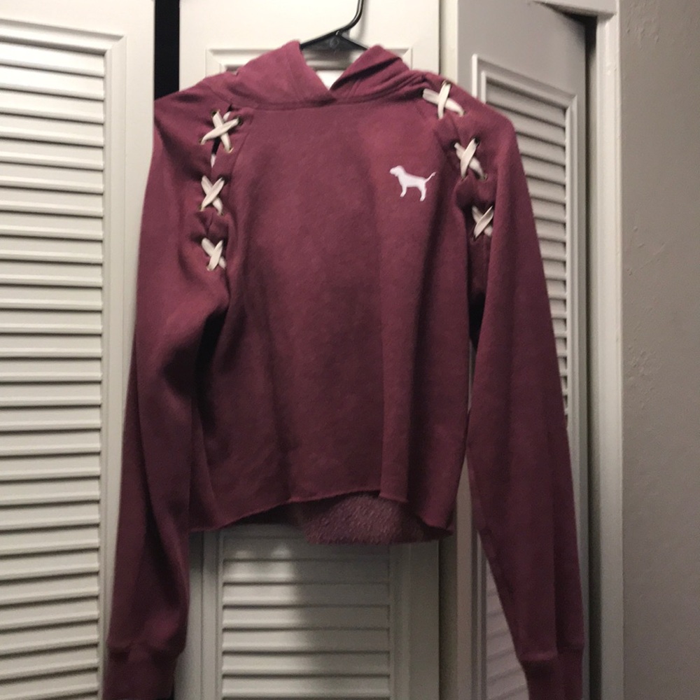 Victoria’s Secret crop hoodie